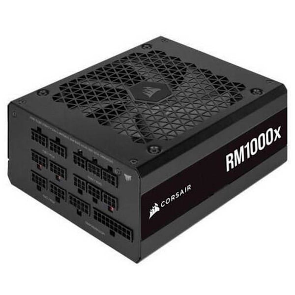 Corsair Rm1000x 1000w 80 Plus Gold Modulær Strømforsyning Sort