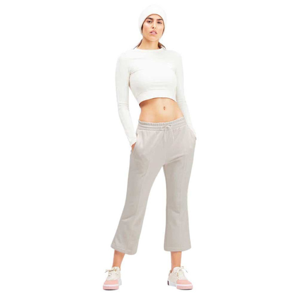 Puma Select Classics Kick Flare Byxor Vit M Kvinna