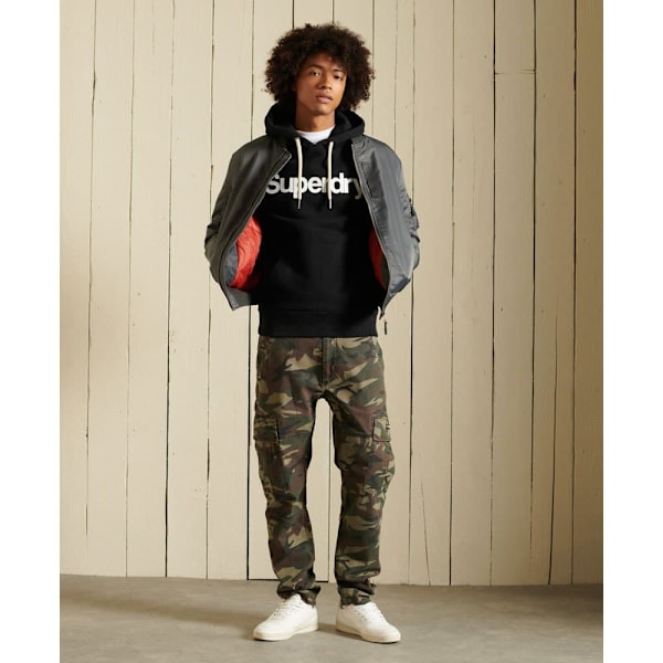Superdry Hættetrøje Core Logo Sort S Mand