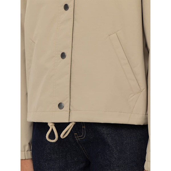 Dickies Oakport Cropped Coach Jakke Grøn L Kvinde
