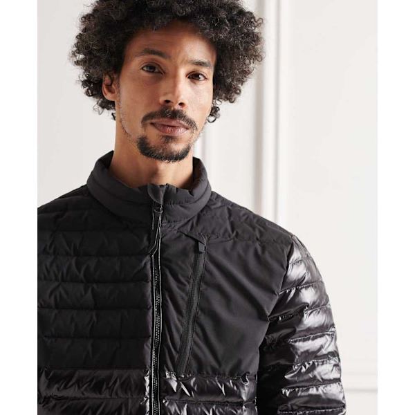 Superdry Jakke Studios Contrast Core Down Sort XL Mand