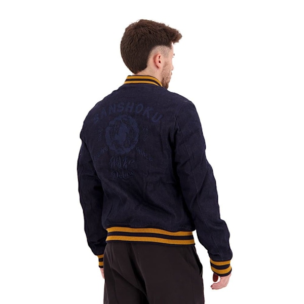 Superdry Jakke Vintage Indigo Varsity Bomber Blå XL Mand