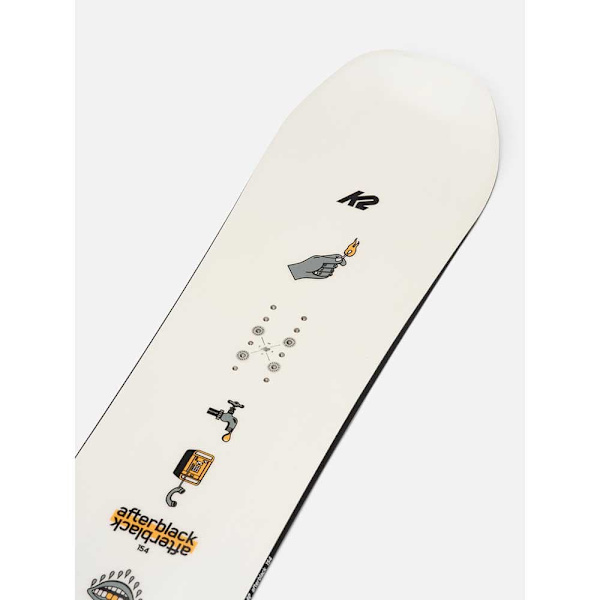 K2 Snowboards Snowbræt Afterblack Transparent 157