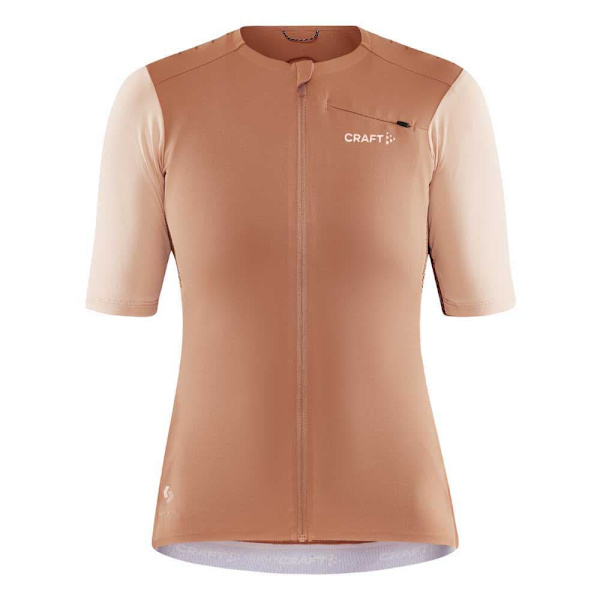 Craft Kortærmet Grustrøje Pro Gravel Orange M Kvinde