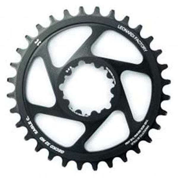 Leonardi Racing Direkte Montering Gecko Sram Boost 3 Mm Offset Kæderring Sort 30t