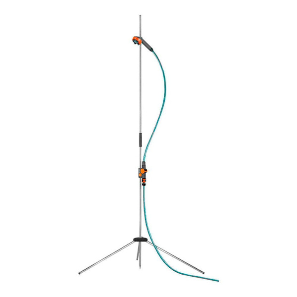 Gardena Trädgårdsdusch På Stativ 220 Cm Silver