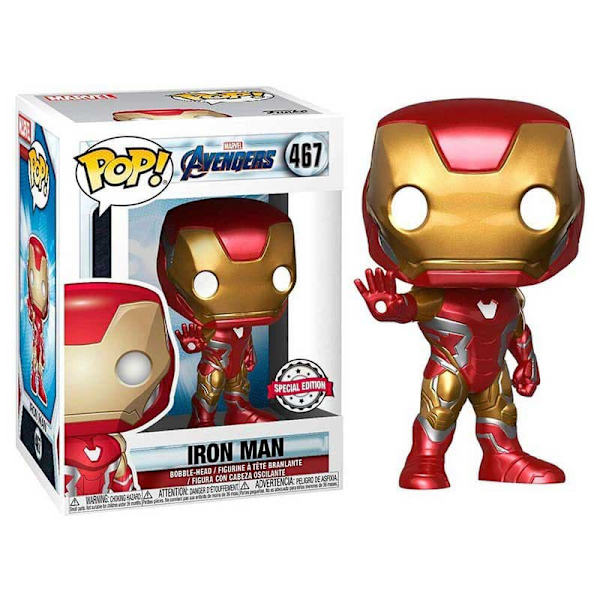 Funko Pop Marvel Avengers Endgame Iron Man Exclusive Flerfarvet