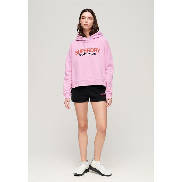 Superdry Sportswear Logo Racer Sports Shorts Sort L Kvinde
