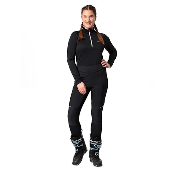 Vaude Leggings Larice Sort 38 / Regular Kvinde