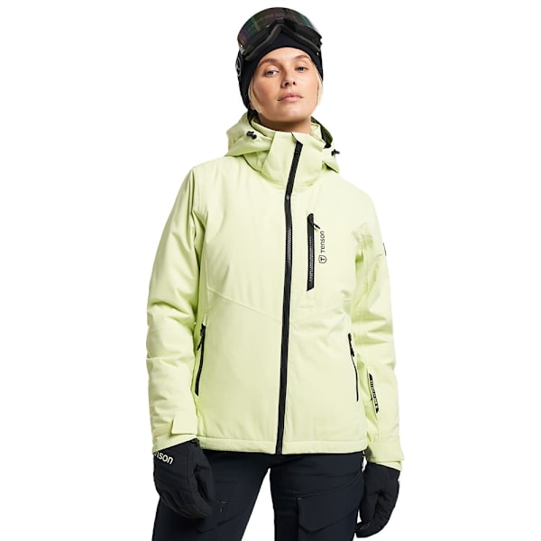 Tenson Moa Ski Jakke Gul S Kvinde
