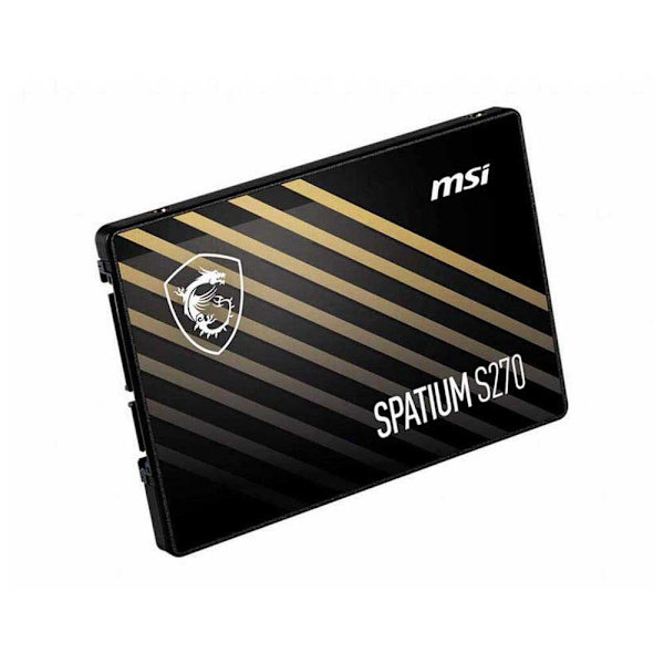 Msi Ssd Harddisk Spatium S270 240gb Søvfarvet