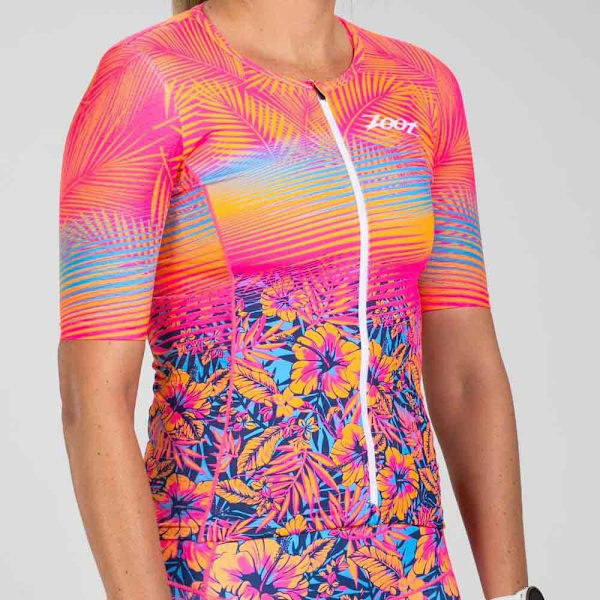 Zoot Ltd Tri Aero Lyhythihainen Pyöräilypaita Monivärinen M Nainen