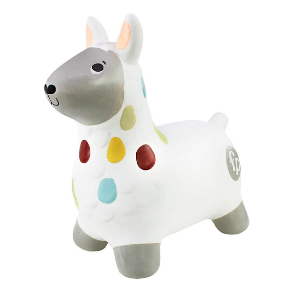 Deqube Saltoina Med En Fläkt Fisher Price: Llama Vit