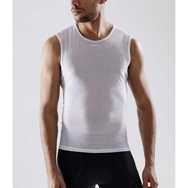 Craft Superlätt ärmlös T-shirt Cool Mesh Vit XL Man