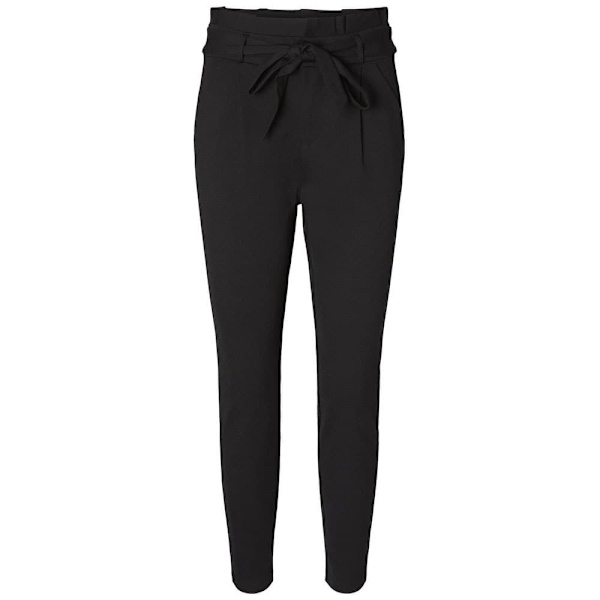 Vero Moda Bukser Eva Hr Loose Paperbag Sort XS / 28 Kvinde