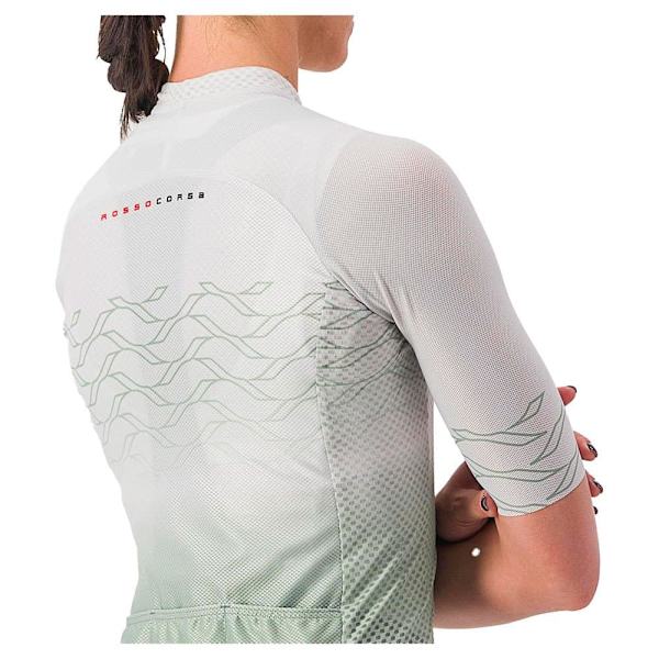 Castelli Climber´s 2.0 Lyhythihainen Pyöräilypaita Vihreä,Harmaa M Nainen
