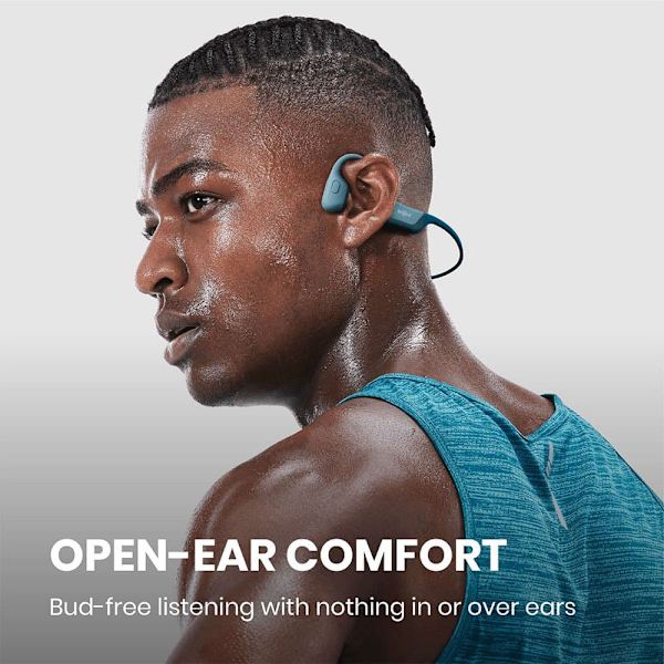 Shokz Trådløse Sportshovedtelefoner Openrun Pro Blå