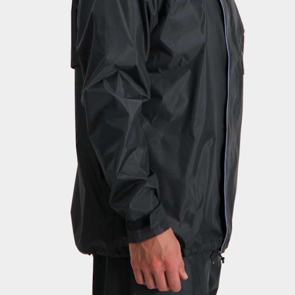 Agu Passat Basic Rain Essential Jakke Sort 2XL Mand