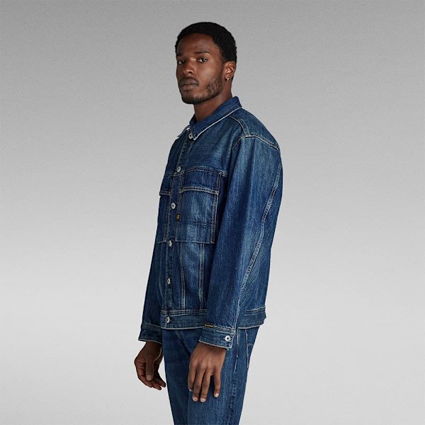 G-star D24332-d577 Denimjakke Blå L Mand