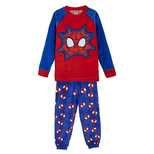 Cerda Group Fleece Applications Spidey Pitkähihainen Pyjama Sininen 5 Years