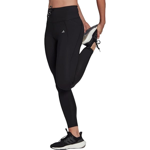 Adidas Leggings Run Ess Sort S / Regular Kvinde