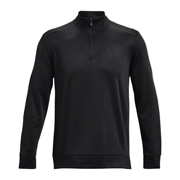 Under Armour Halv Lynlå Sweatshirt Armour Fleece Sort 2XL / Regular Mand