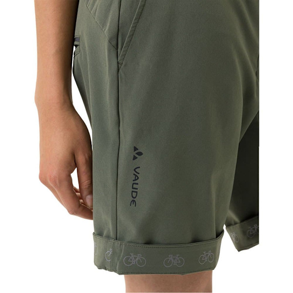 Vaude Bike Cyclist Shorts Grøn 38 Kvinde