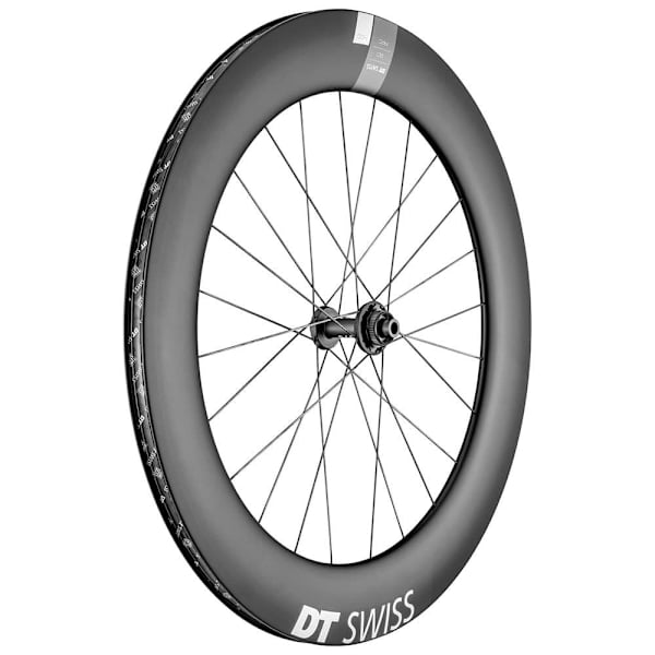 Dt Swiss Etupyörä Road Arc 1400 Dicut 80 Cl Disc Tubeless Musta 12 x 100 mm
