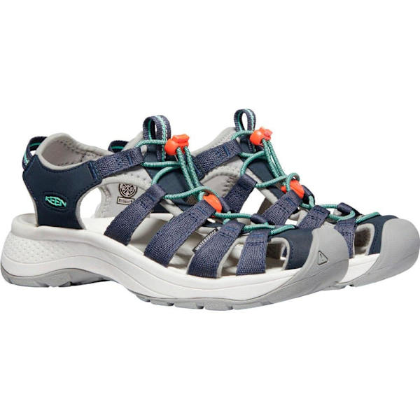 Keen Sandaler Astoria West Blå EU 38 1/2 Kvinna