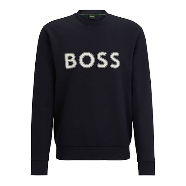 Boss Sweatshirt Salbo 1 10254681 Blå S Mand
