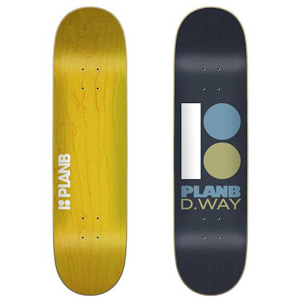 Plan B Metal Honeycomb Way 8.75 X32.125 Deck Gylden