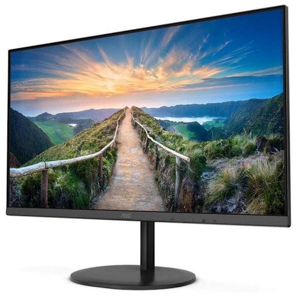 Aoc Monitor Q24v4eaips 24´´ Qhd Ips Led 75hz Sort One Size / EU Plug Sort