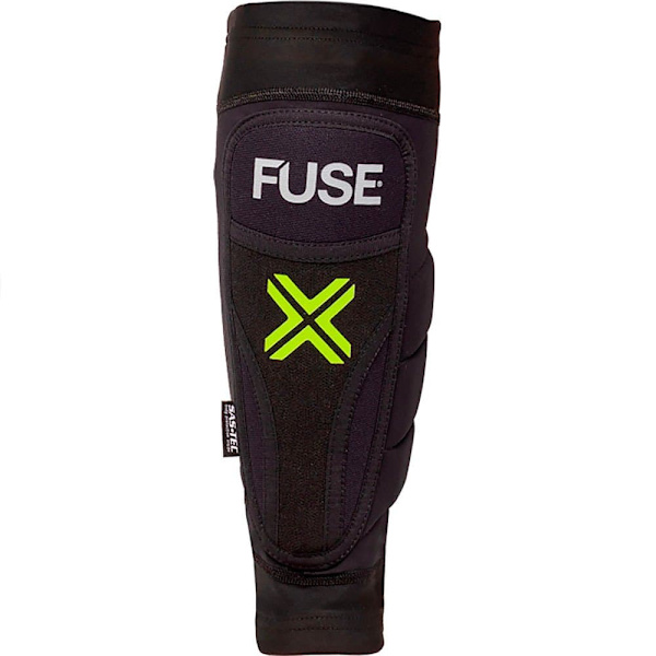 Fuse Protection Omega Skinnebensbeskytter Sort 2XL