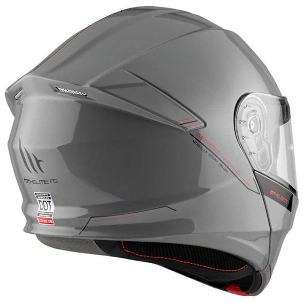 Mt Helmets Genesis Sv Solid Modulær Hjelm  M