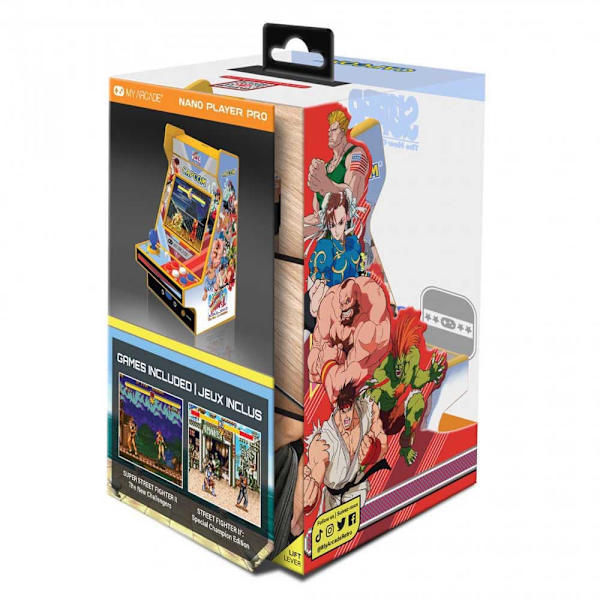 My Arcade Retro Konsol Nano Player Street Fighter Ii 4.5´´