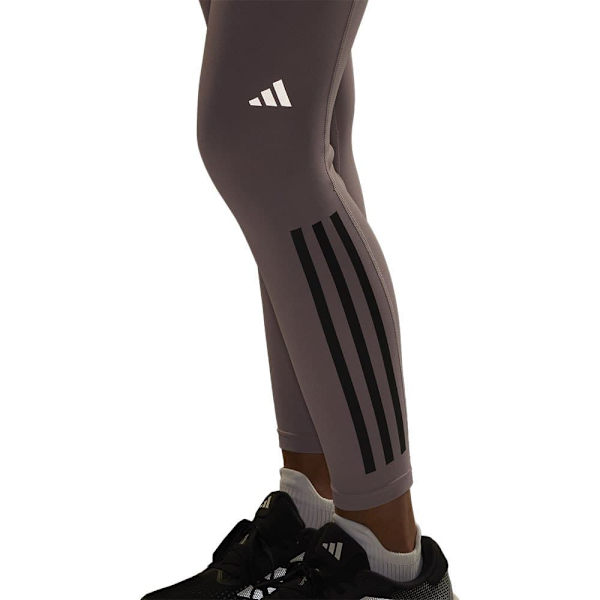 Adidas Stripes Leggings Dailyrun 3 7/8 Vit XL Kvinna