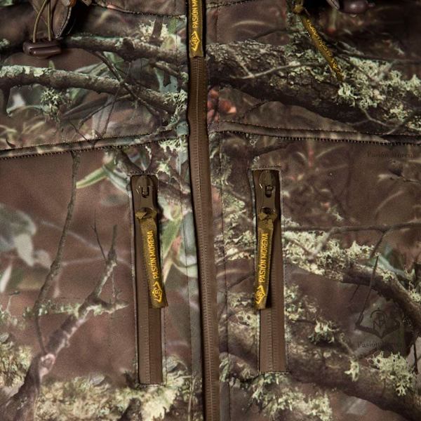 Pasion Morena Blød Skaljakke Med Camouflage Grøn 3XL