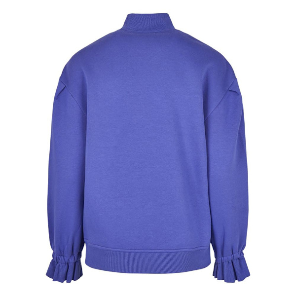 Urban Classics Turtleneck Crew Big Sweatshirt Blå 5XL Kvinde