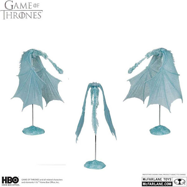Mcfarlane Game Of Thrones Dragon Viserion Ice Cream Gold Label-figur