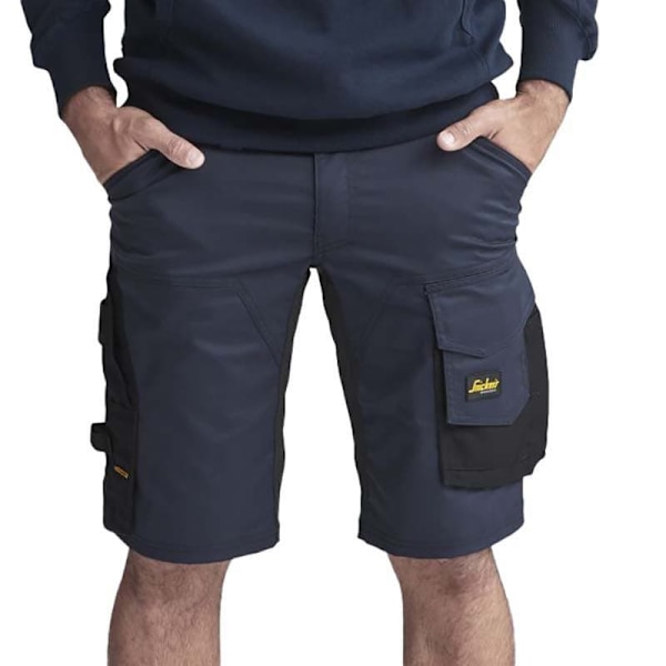 Snickers Workwear Lyhyet Joustavat Housut Allroundwork Musta 50