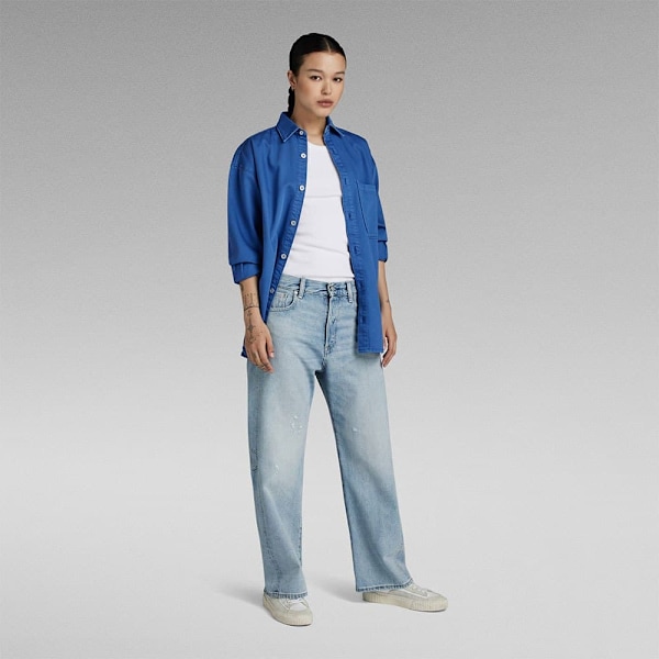 G-star D24344-d491 Relaxed Fit Overtrøje Blå XS Kvinde