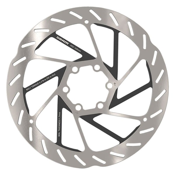 Sram Skivbroms Hs2 6b Silver 180 mm