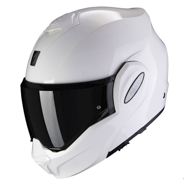 Scorpion Modulær Hjelm Exo-tech Evo Solid Hvid S