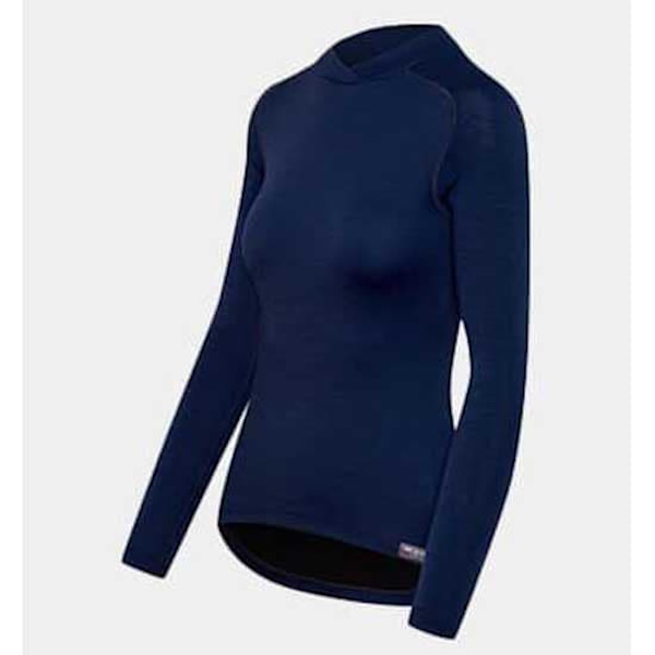 CafÉ Du Cycliste Cosette Langærmet Baselayer Blå XS Kvinde