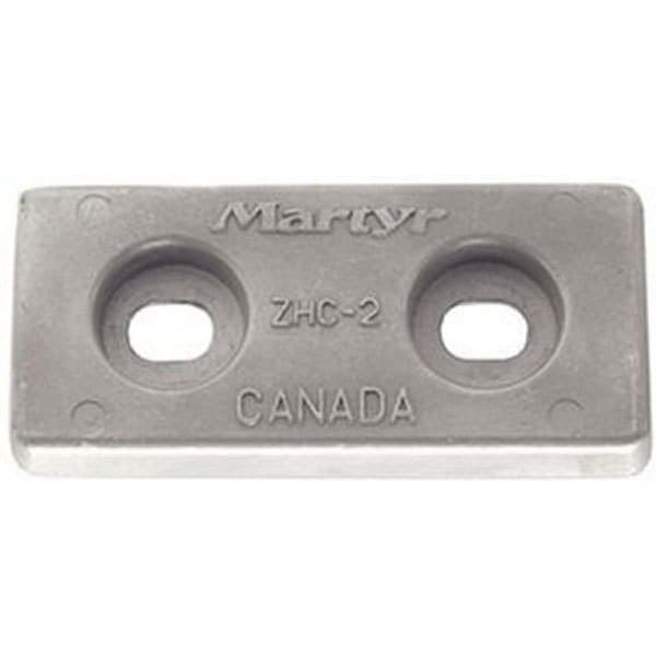 Martyr Anodes Aluminiumanod Popa Silver 146 x 64 mm