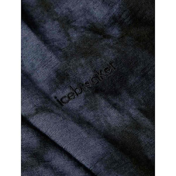 Icebreaker Merino 200 Oasis Cloud Dye Langærmet Baselayer Sort,Grå XL Mand