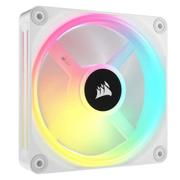 Corsair 12x12 Qx120 Icue Link Rgb Expansion Kit Blæser Transparent