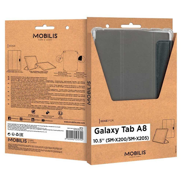Mobilis Dække Ed Samsung Galaxy Tab A8 10.5´´ Sort