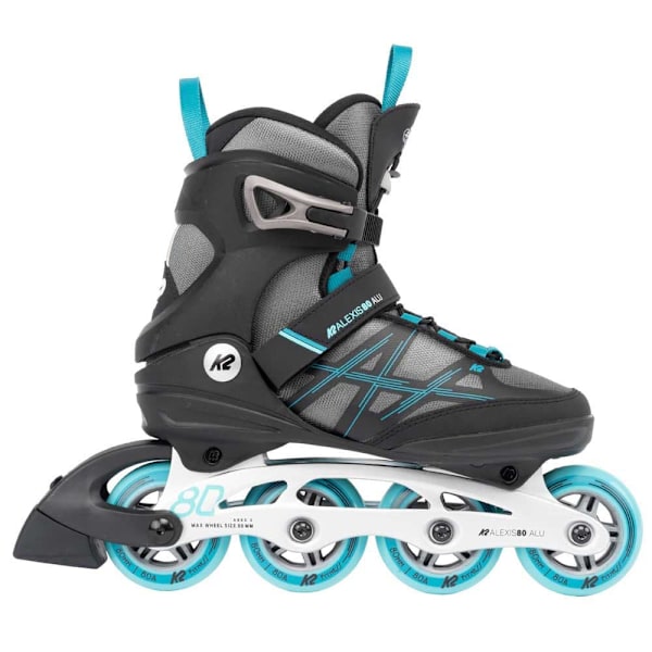 K2 Skate Inline Skøjter Alexis 80 Alu Grå EU 42