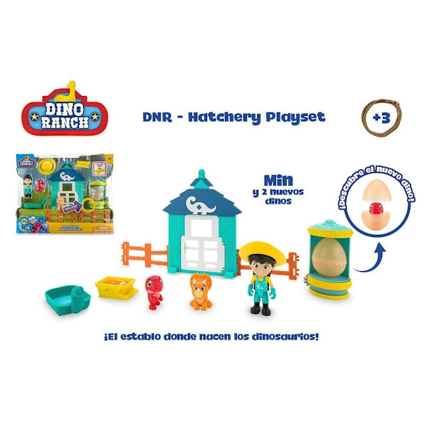 Dino Ranch Figur Hatchery Playset Guld